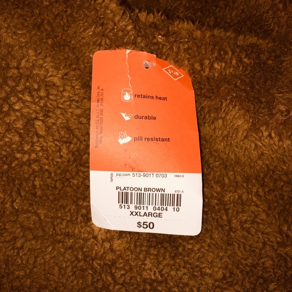 NWT St. Josh Bay Brown Vest - Picture 6 of 8